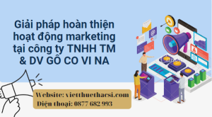 Luận văn Giải pháp hoạt động marketing tại công ty Gô Co Vi Na