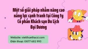 Khóa luận Thực trạng kinh doanh cạnh tranh kinh doanh khách sạn