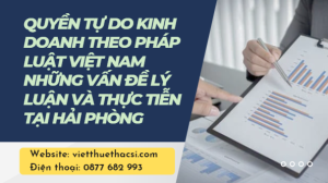 Khóa luận Quyền tự do kinh doanh theo Pháp luật Việt Nam tại Hải Phòng