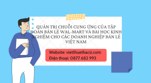 Luận văn: Giải pháp nâng cao phát triển thị trường bán lẻ