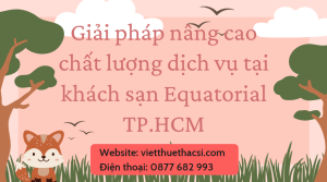 Khóa luận: Đề xuất giải pháp nâng cao chất lượng dịch vụ