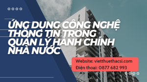 Luận văn: Nâng cao hiệu quả công nghệ thông tin quản lý Nhà nước